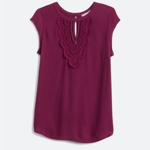 Daniel Rainn Quin Cap Sleeve Top NWT